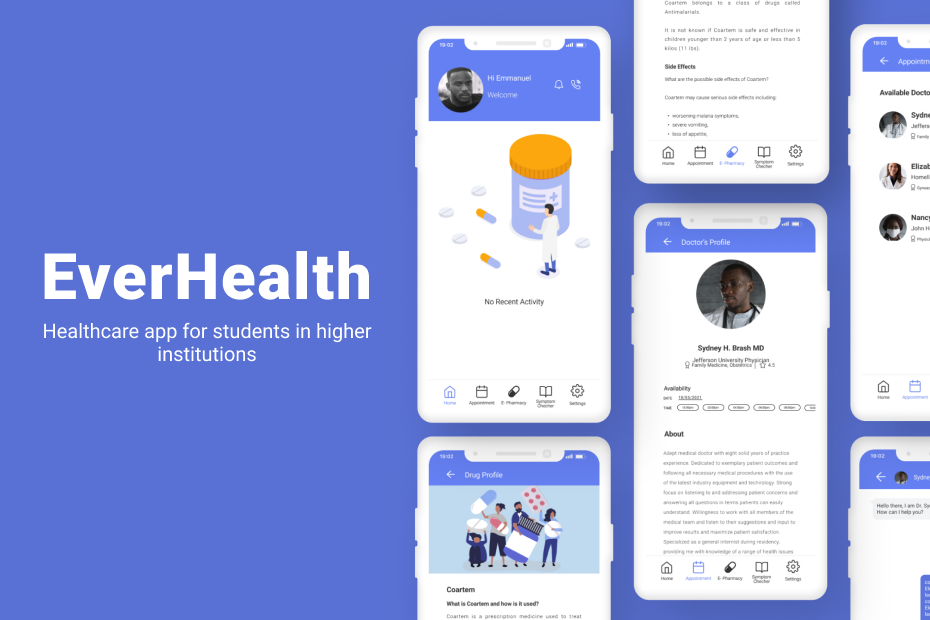 EverHealth: Healthcare app for students in higher institutions
