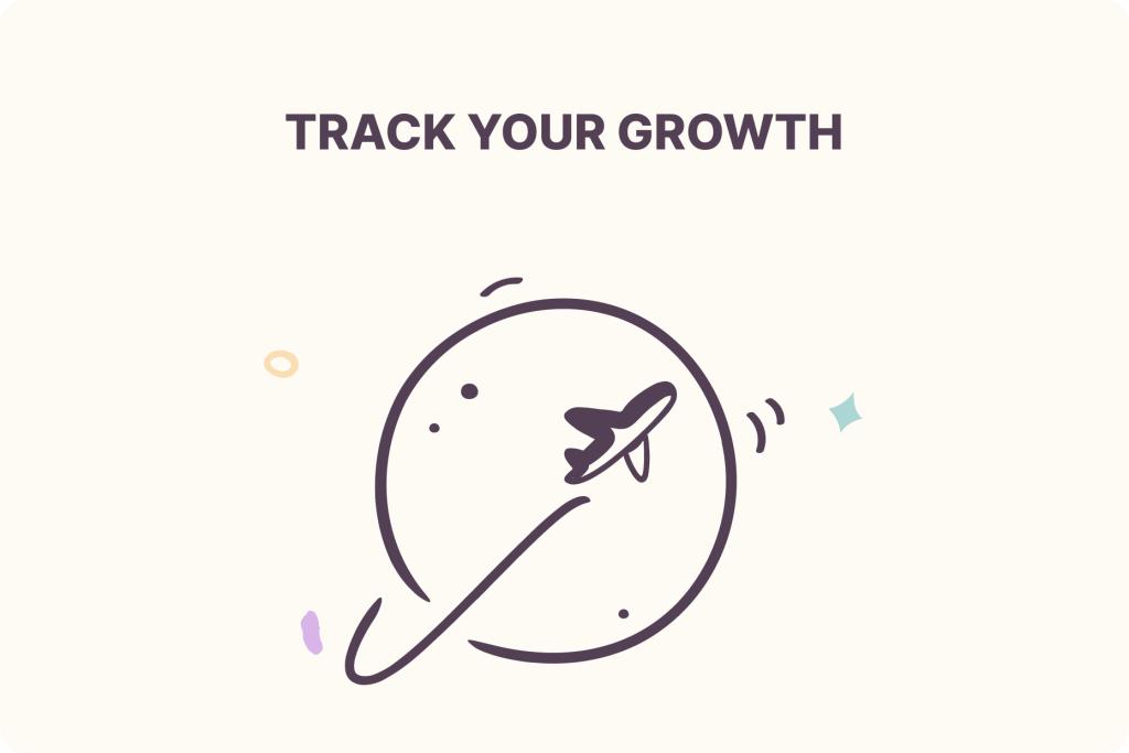 Track your growth